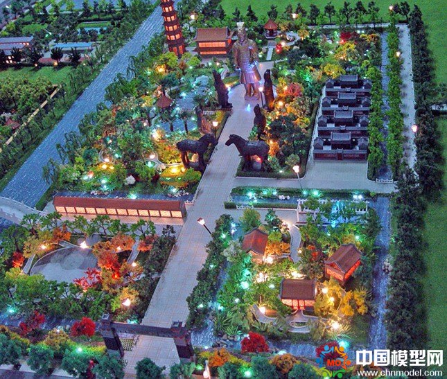 古建筑模型，古建沙盤模型