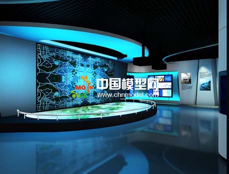 電子沙盤廣泛應(yīng)用與多類別的科技展示廳，效果突出