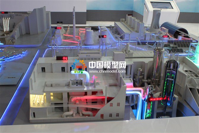 熱電站模型，核電站模型，火力發(fā)電站少盤(pán)