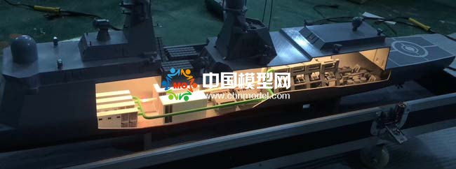 艦艇內(nèi)部動力結構展示模型