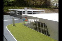 汽車展館沙盤模型，汽車展廳4S店沙盤模型