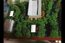 華為實驗室沙盤模型，馬來西亞原生態(tài)燕屋沙盤模型